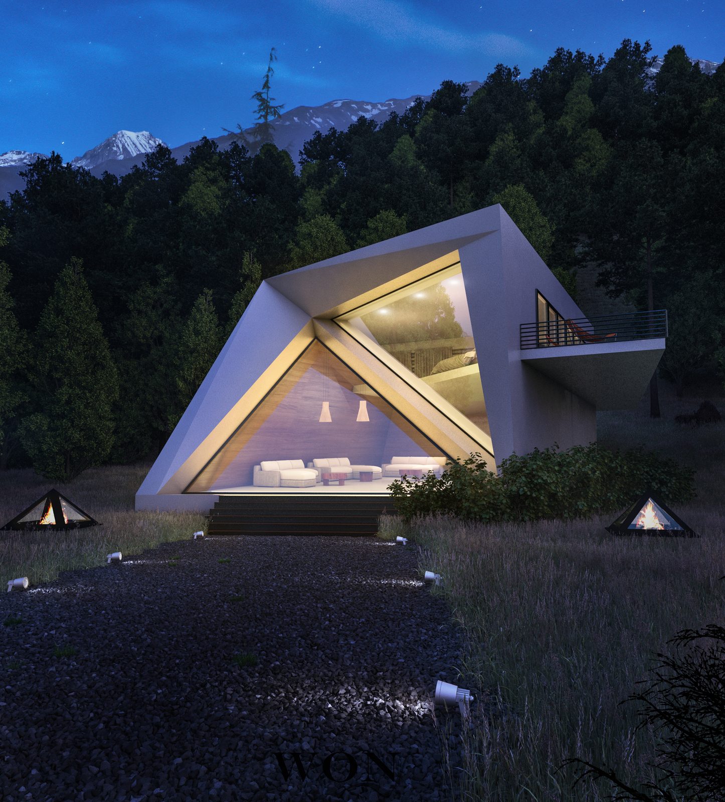 Mountain A-Frame